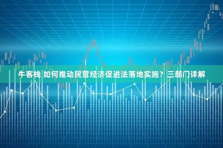 牛客栈 如何推动民营经济促进法落地实施？三部门详解