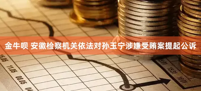 金牛呗 安徽检察机关依法对孙玉宁涉嫌受贿案提起公诉